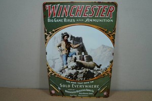 Vintage Style Metal Sign - Winchester