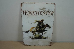 Vintage Style Metal Sign - Winchester