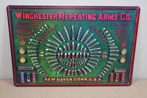 Vintage Style Metal Sign - Winchester