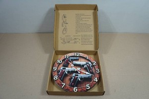 Hand Gun Wall Clock