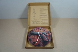 Colt 45 Pistol 10 Clock