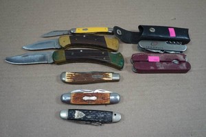 Assorted Folding Knives
