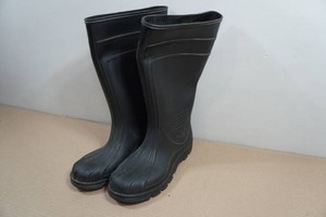 Black Rubber Boots - Size 9