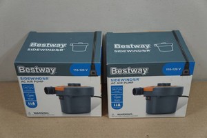 2 Bestway Sidewinder AC Air Pump