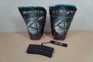2 Azimuth High Precision Ball Pellets and Magazine