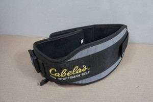 Cabelas Pro Sportsman Utility Shell Back Brace Belt - Large