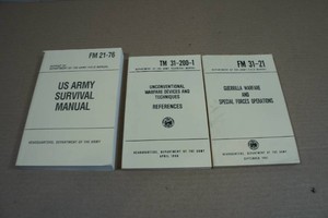 Vintage Military Manuals