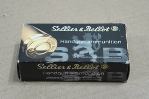 50 Sellier & Bellot .380 Auto9mm Browning Court 95 Gr FMJ Ammo