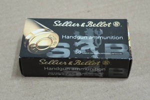 50 Sellier & Bellot .380 Auto9mm Browning Court 95 Gr FMJ Ammo
