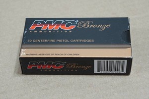 50 PMC Bronze .380 Auto 90 Gr FMJ Ammo
