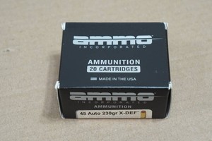 20 Ammo Inc .45 Auto 230 Gr X-DEF Ammo
