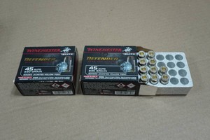 30 Winchester .45 Auto 230 Gr Bonded JHP Ammo