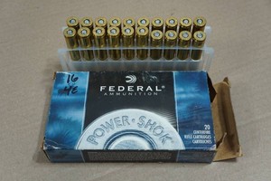 16 Federal Power-Shok .270 Win 150 Gr SP RN Ammo