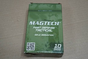 10 Magtech .50 BMG 624 Gr M33 FMJ Ammo