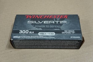 20 Winchester .300 Blackout 150 Gr Defense Tip Ammo