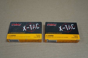 40 PMC X-Tac 5.56mm 55 Gr FMJ BT Ammo