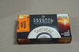20 Federal Premium LE .308 Win 165 Gr Bonded SP Ammo