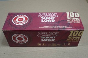 100 Estate 20 Gauge 2-34 Target Load 8 Shot Shotshells