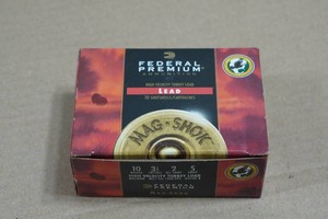 10 Federal Premium Mag-Shok 10 Gauge 3-12 Magnum Turkey 5 Shot Shotshells
