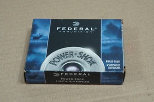 5 Federal Power-Shok 10 Gauge 3-12 HP Rifled Slugs