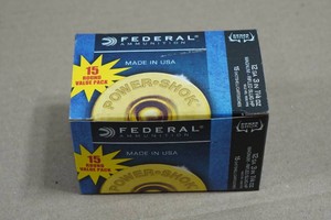 15 Federal Power Shok 12 Ga 3 Magnum Rifled HP Slugs