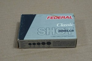 5 Federal 12 Gauge 3 Magnum 4 Buckshot Shotshells