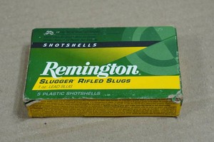 5 Remington Slugger 12 Gauge 2-34 Lead Rifled Slugs
