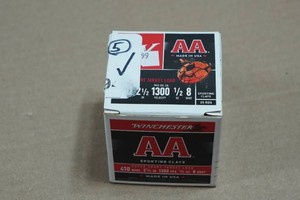 25 Winchester AA .410 Bore 2-12 8 Shot Shotshells