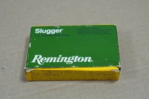 5 Remington Slugger 12 Gauge 3 Magnum Rifled Slugs