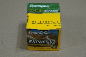 20 Remington Express .410 Bore 3 6 Shot Shotshells