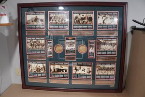 Commemorative Minnesota Wild First Game Framed Tickets