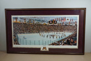 Terrence Fogarty Framed Print Salute Minnesota Gophers