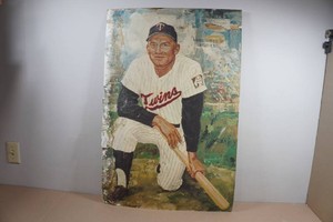 Vintage Minnesota Twins Harmon Killebrew Day Promotional Poster