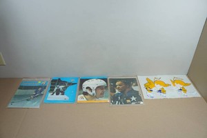 Vintage Fighting Saints Hockey Magazines and Decals