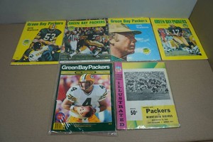 Vintage Green Bay Packers Yearbooks and Program