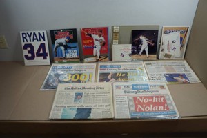 Assorted Sports Memorabilia - Sport Illustrated, Vintage Programs and Newspapers