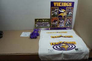 Minnesota Vikings Sports Memorabilia - Team Photo, Poster, Beenie Baby