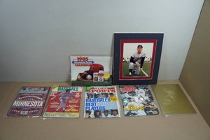 Minnesota Twins Sports Memorabilia - Calendar, Harmon Killbrew Print, Magazines