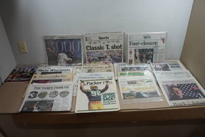 Assorted Sports Newpapers