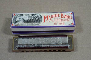 Vintage Marine Band Harmonica