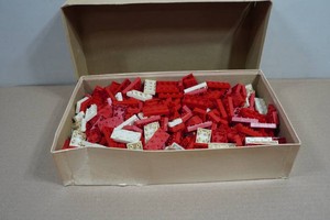Vintage American Plastic Bricks Building Set