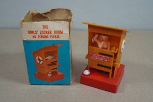 Vintage Novelty Gag Toy The Girls Locker Room