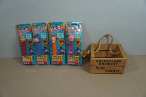 4 Vintage Winnie the Pooh PEZ Dispensers