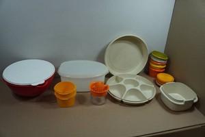 Assorted Vintage Tupperware