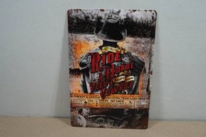 Vintage Style Metal Sign - Ride a Horse, Feed a Cowboy