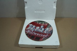 Budweiser Mans Best Friend Collector Plate