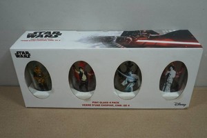 Disney Star Wars Pint Glass 4-Pack