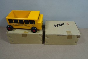 2 Wooden Little Wonders Buses