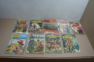 Vintage Comic Books - Wild Western, Hi-Yo Silver, Rex Morgan