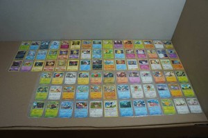 9 Pages of Pokemon Trading Cards